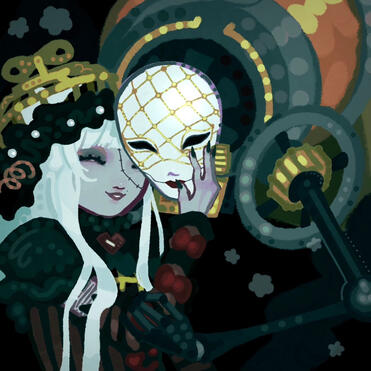 multi person thigh up lined render