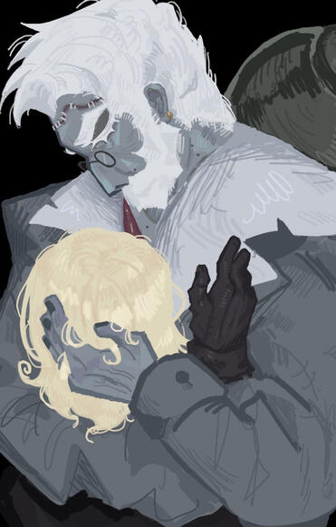 multiperson lineless render full body