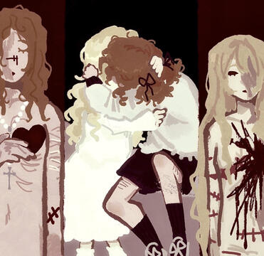 multi person lineless render